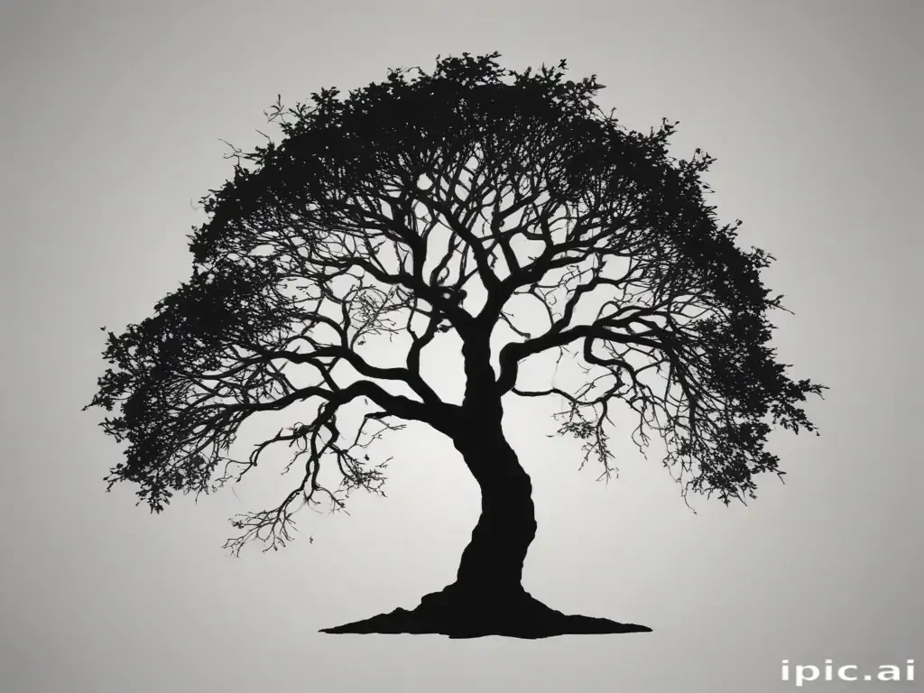 tree silhouette png
