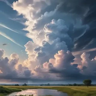 aesthetic clouds wallpaper