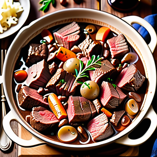 what to serve beef bourguignon with