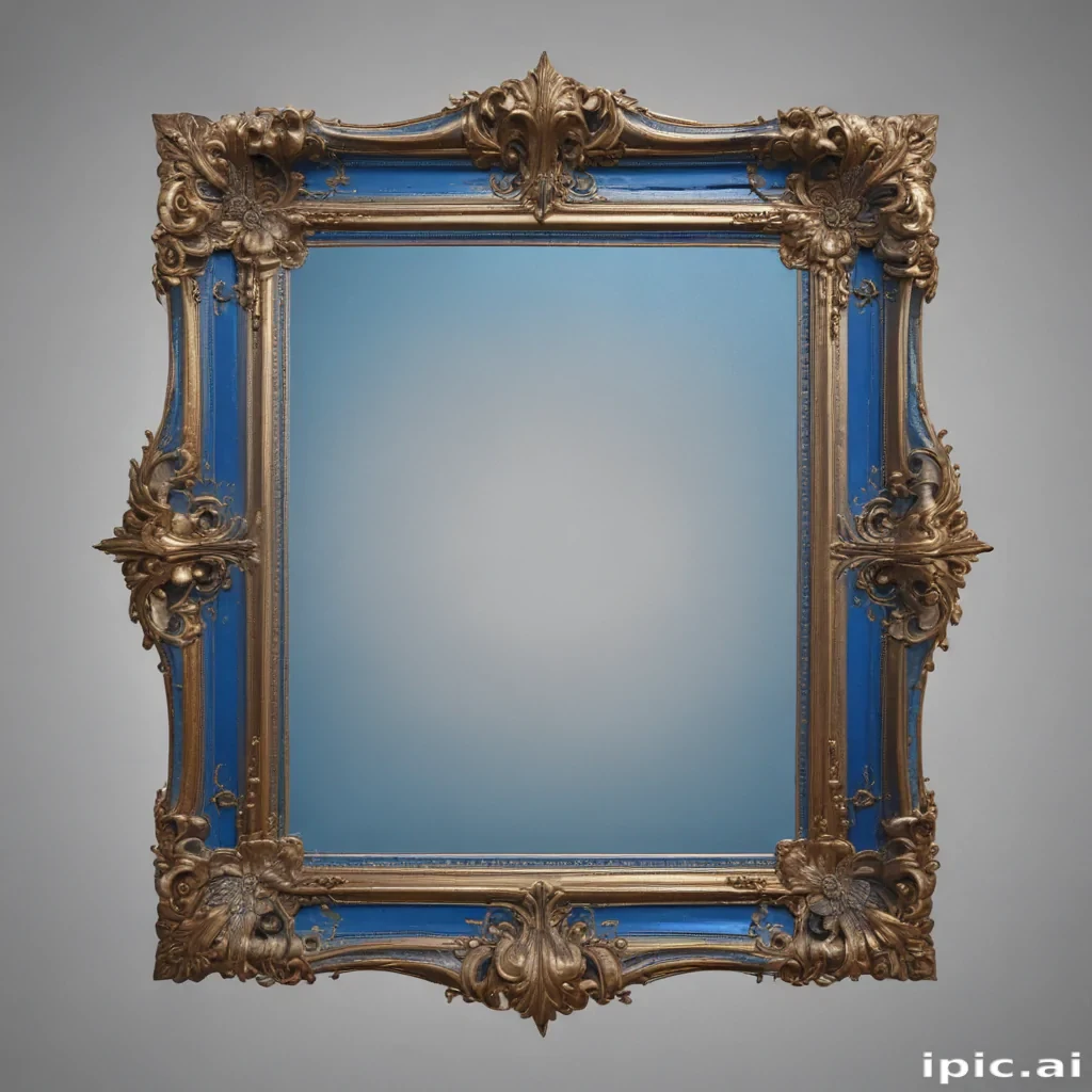 blue frame png