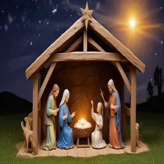 merry christmas nativity images free