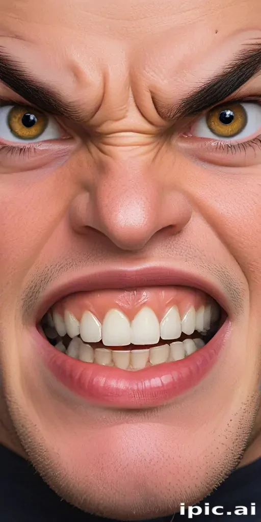 angry face