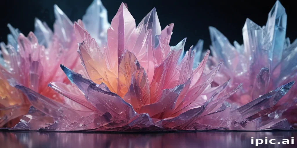 crystal background wallpaper
