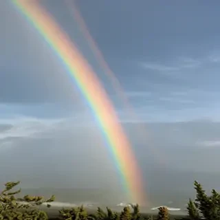 transparent rainbow