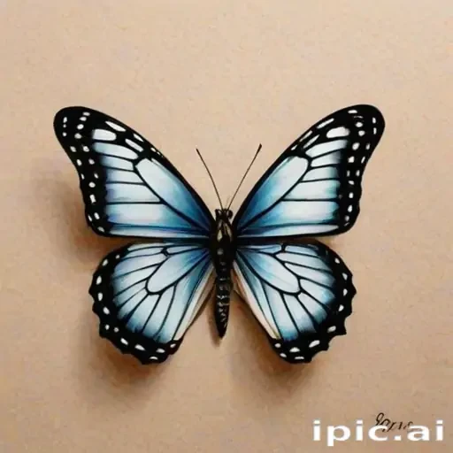 picture of butterfly drawing