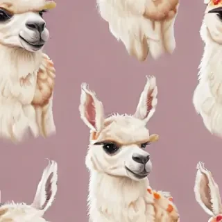 cute llama