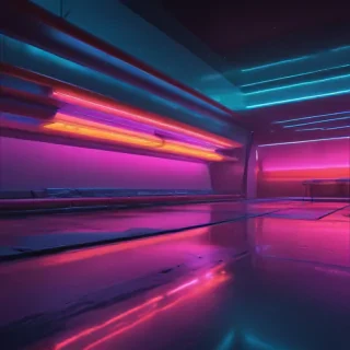 neon colored backgrounds