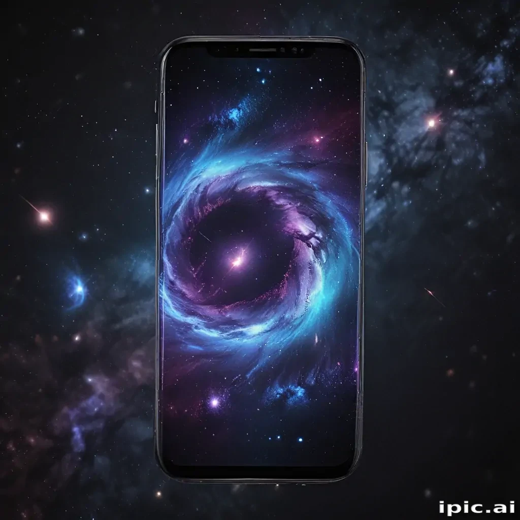 space background phone