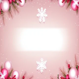 cute pink christmas background