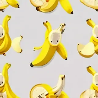 cartoon banana