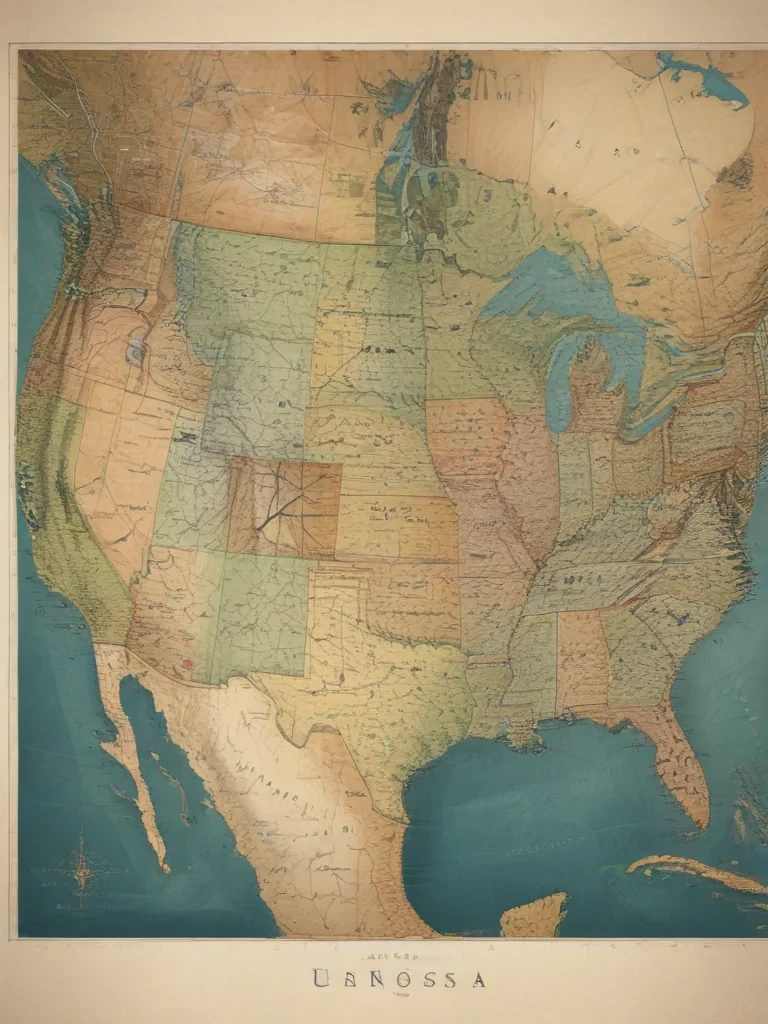 usa map states