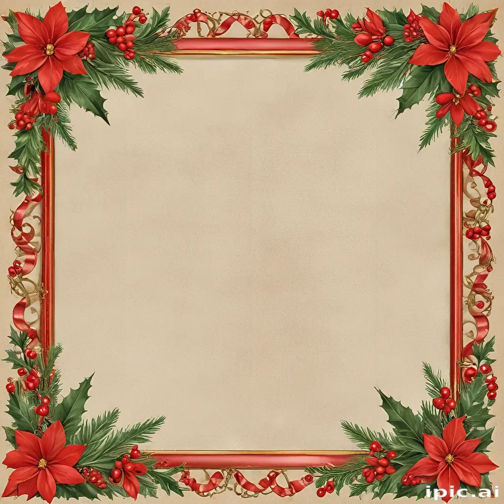 christmas frame clip art