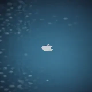 blue iphone background