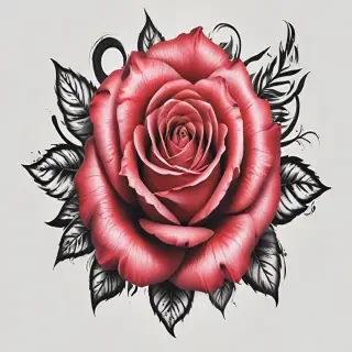 rose tattoo png