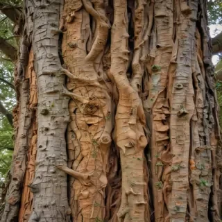 tree trunk tree