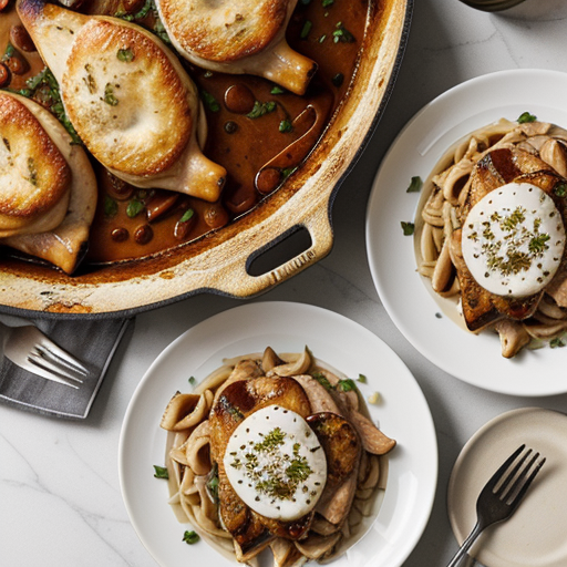 what to serve chicken marsala with