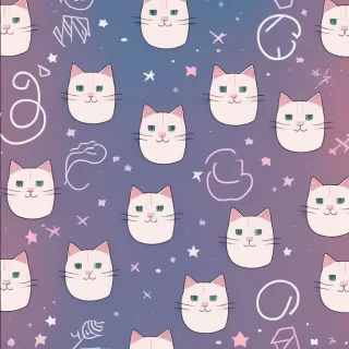 aesthetic cat backgrounds