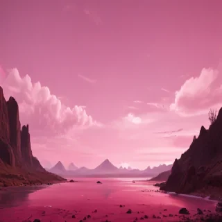 cool pink background