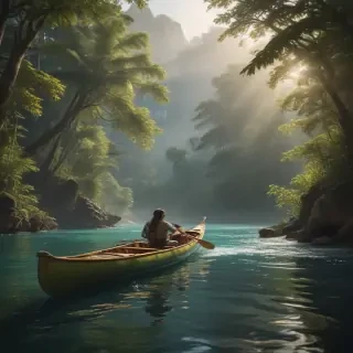 canoeing png
