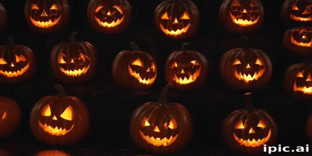 halloween pumpkin background