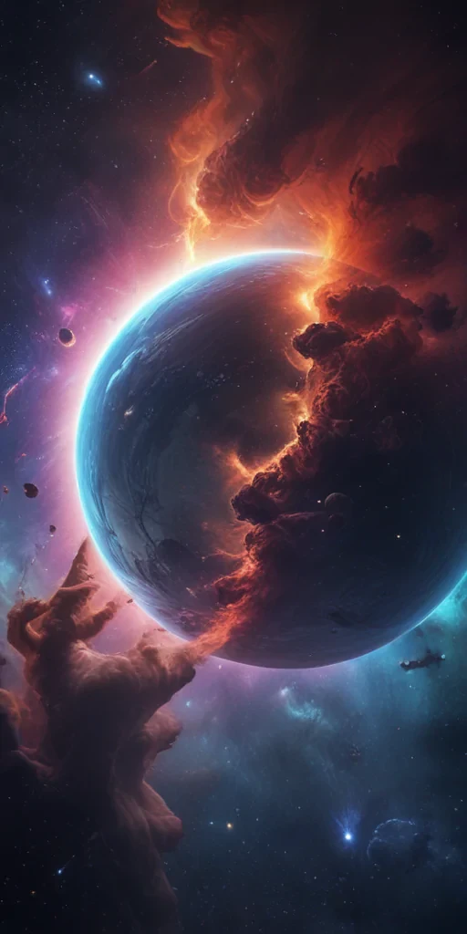 galactic background