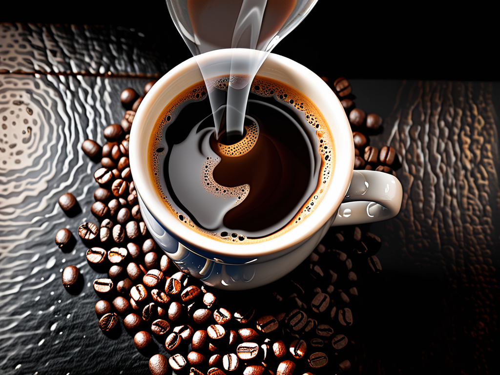 caffeine in dark roast coffee