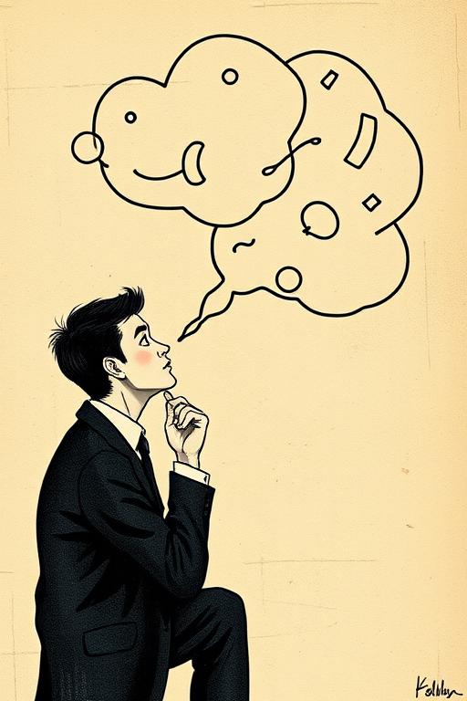thinking person