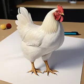 chicken drawing