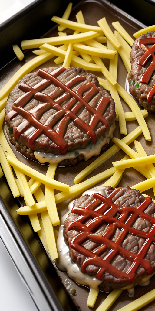 hamburger steak in the oven