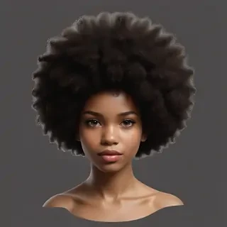 afro png