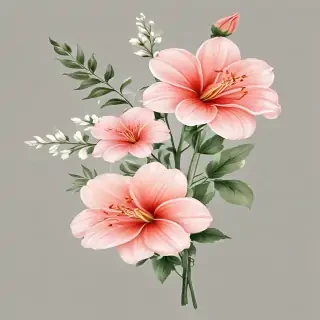 transparent background flower clipart