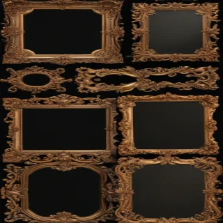 vintage frames png