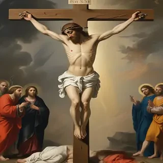 christ on the cross image