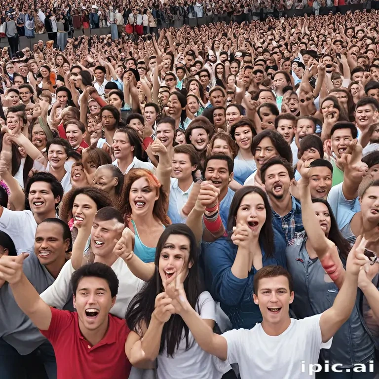 crowd png