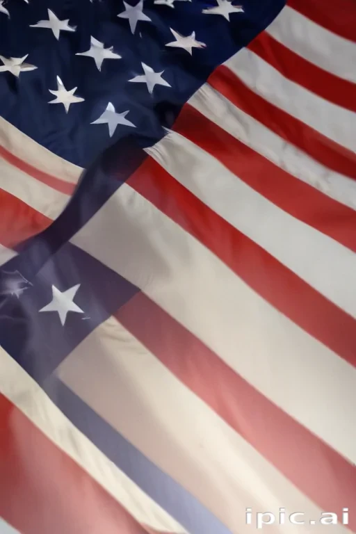 united states flag transparent