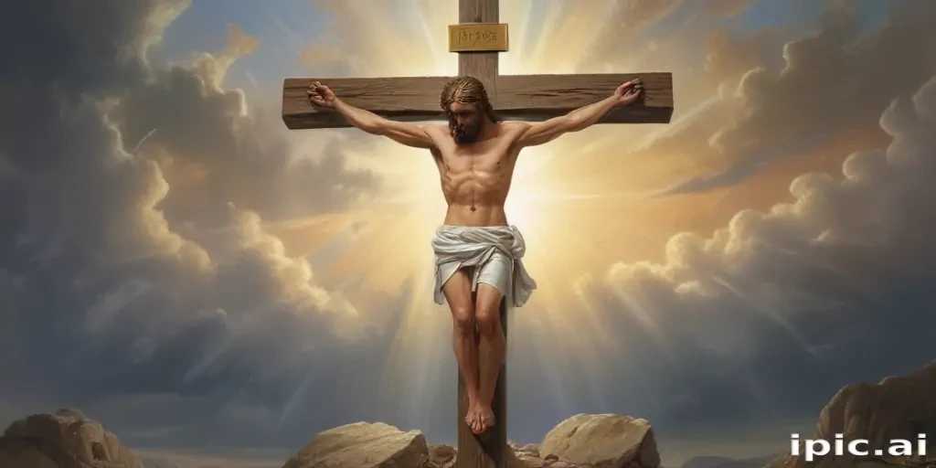 jesus christ on the cross pictures