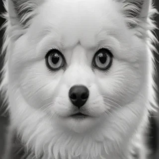cute black and white