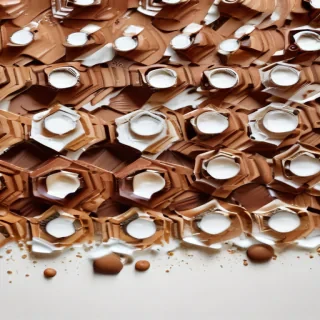 brown and white background