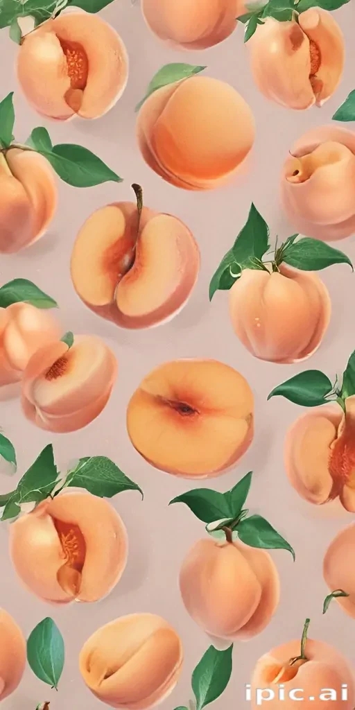 peach wallpaper aesthetic