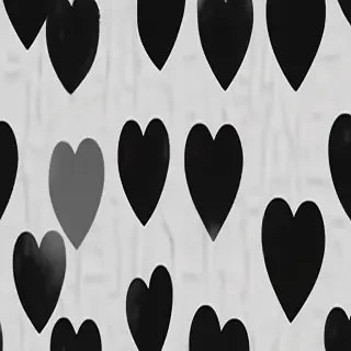 black heart aesthetic