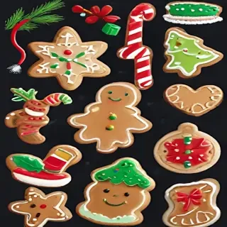 christmas cookie clipart