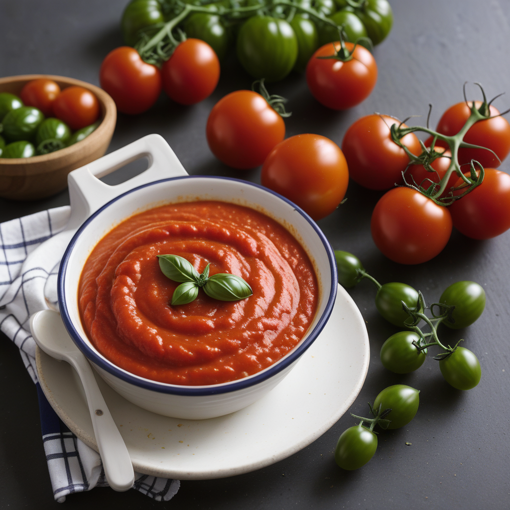how to make tomato sauce from cherry tomatoes