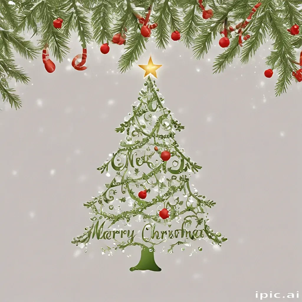 transparent merry christmas