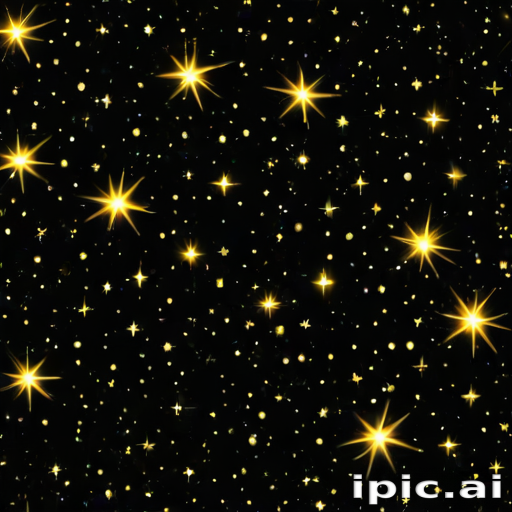 glittering stars png