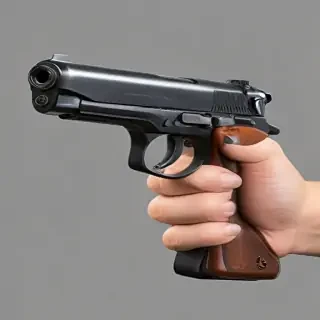 hand with gun png