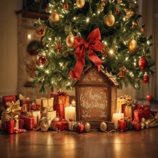 merry christmas png transparent