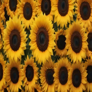 aesthetic sunflower background