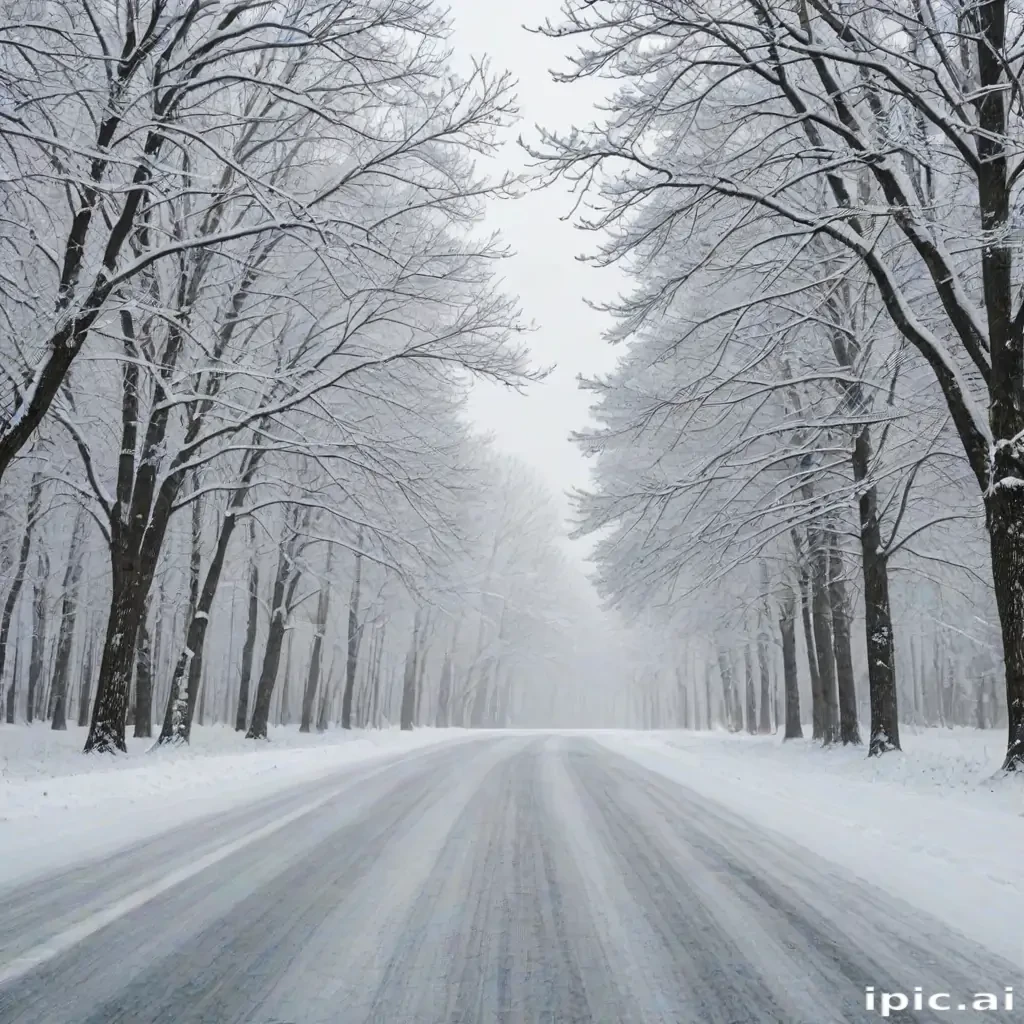 winter zoom background