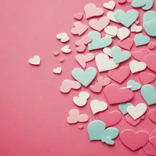 hearts wallpaper iphone