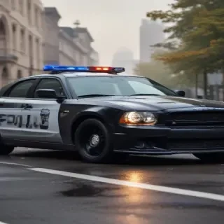 police car wallpaper